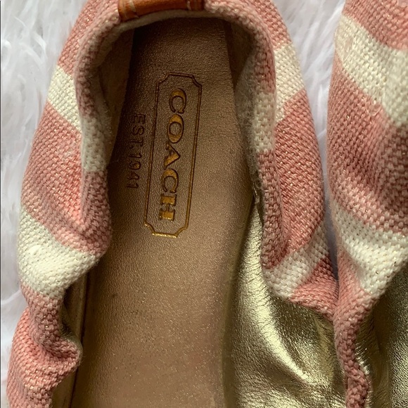 Coach Addy Starfish stripe ballet flats - Picture 3 of 7